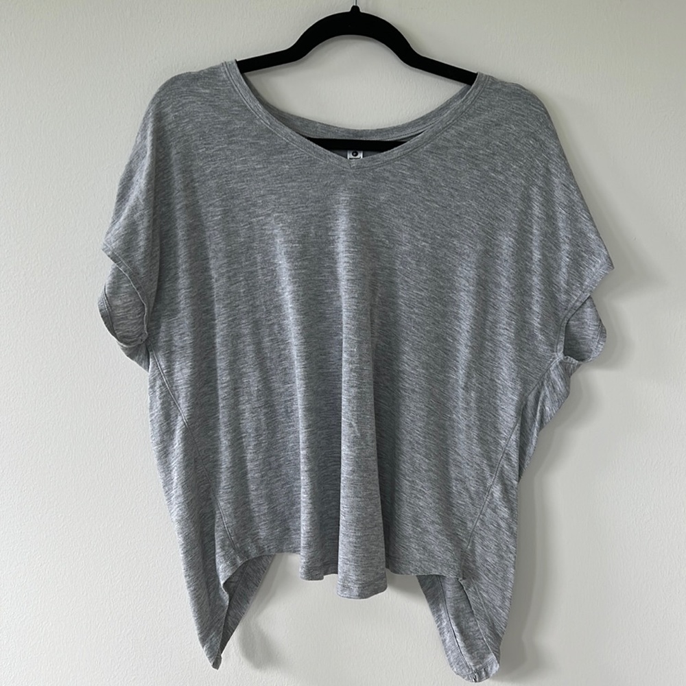 Gray Workout Top